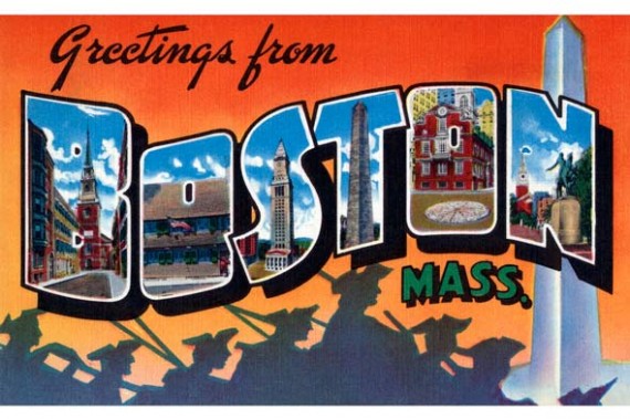 Boston post card