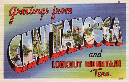Chattanooga post card