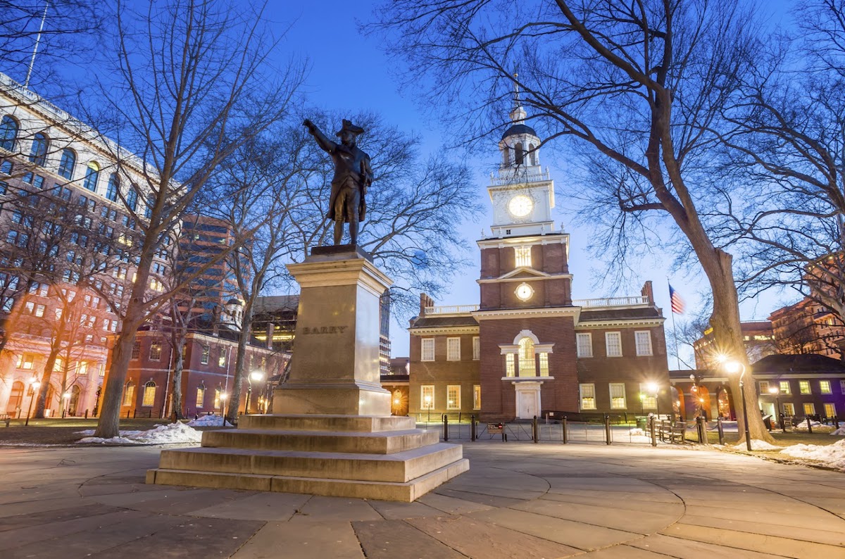 Independence Hall in Philadelphia