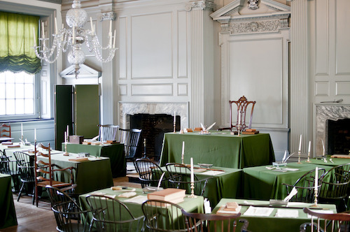 Independence Hall interior