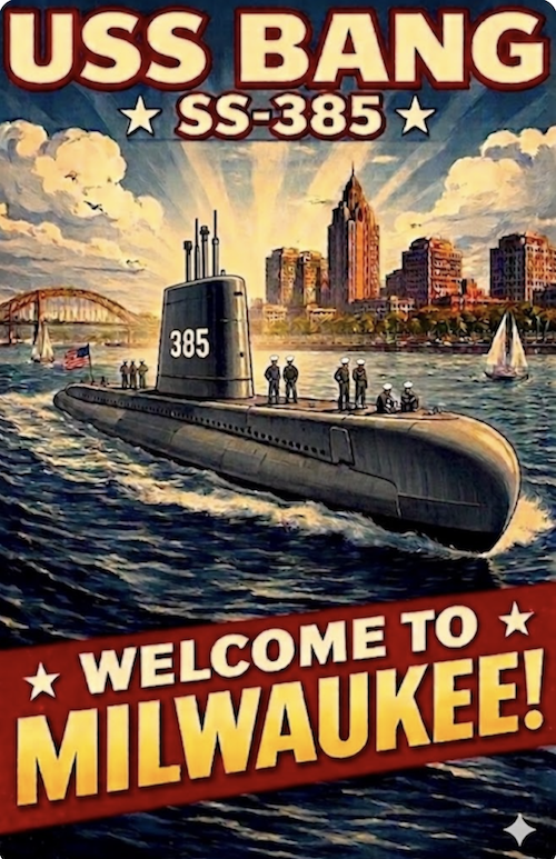 Welcome Bang to Milwaukee poster